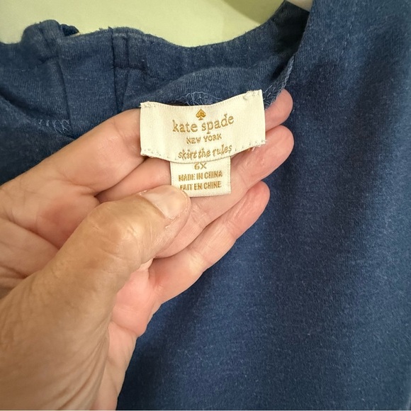 Kate Spade Blue Bow Dress - Picture 4 of 7